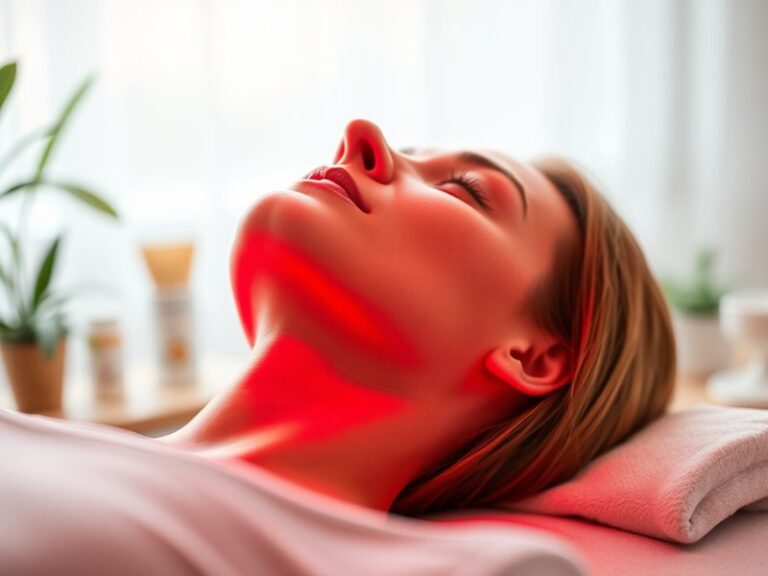 Can Red Light Therapy Be Used On Neck?