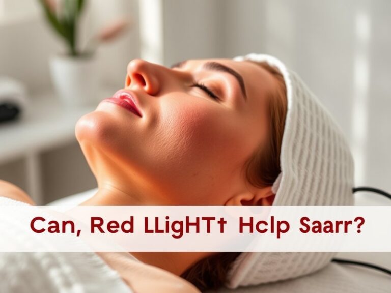 Can Red Light Therapy Help Scars?