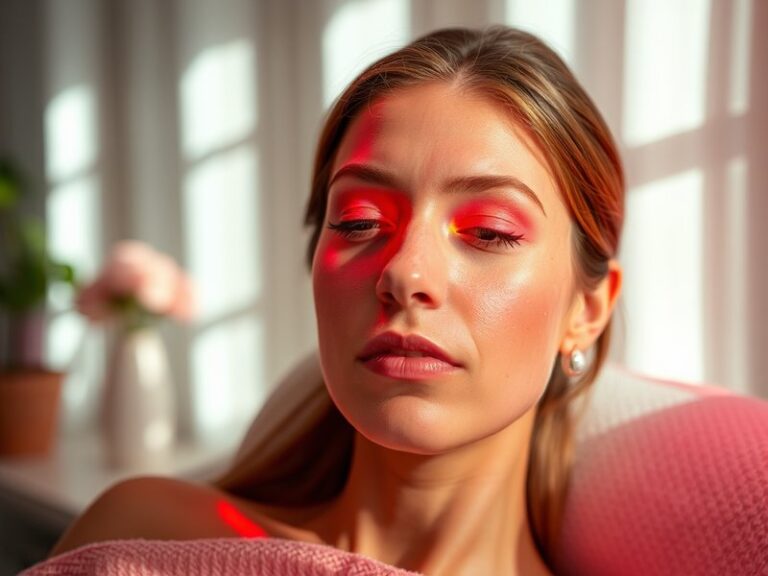 Can Red Light Therapy Help With Bags Under Eye?