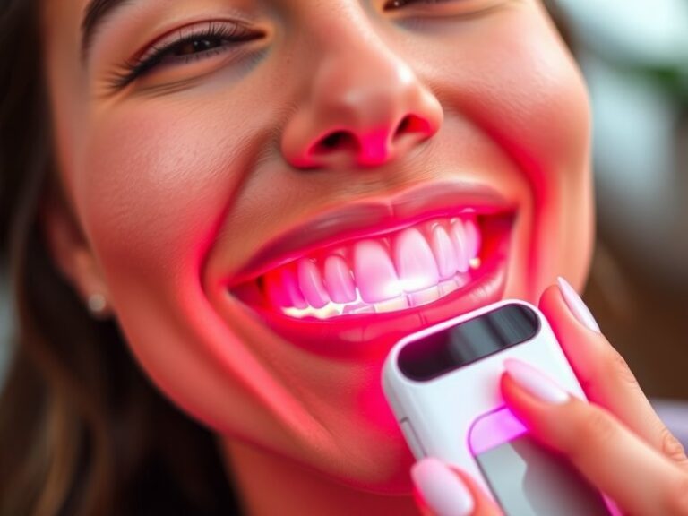 Can Red Light Therapy Whiten Teeth?