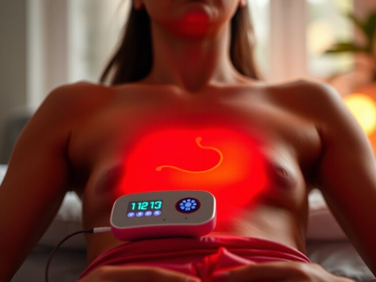 Can You Use Red Light Therapy On Your Stomach?