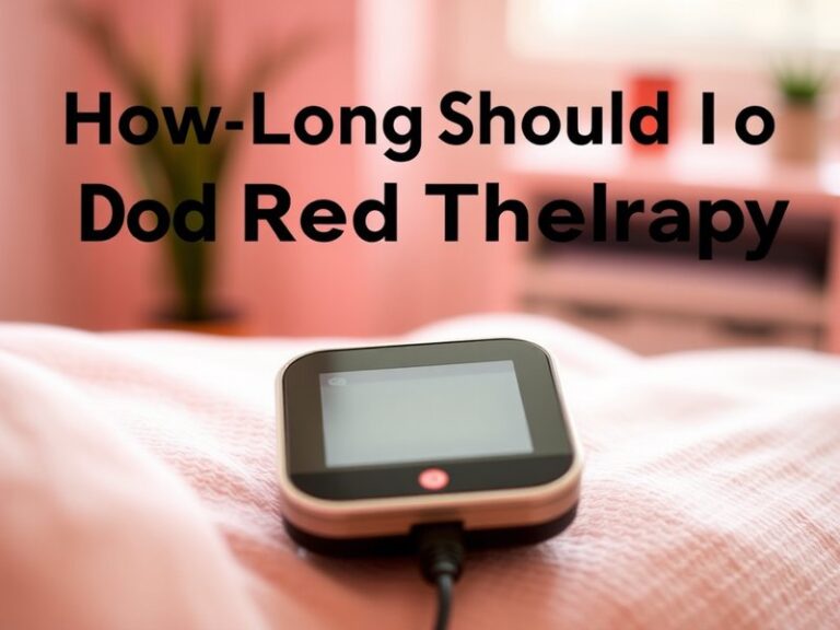 How Long Should I Do Red Light Therapy For?